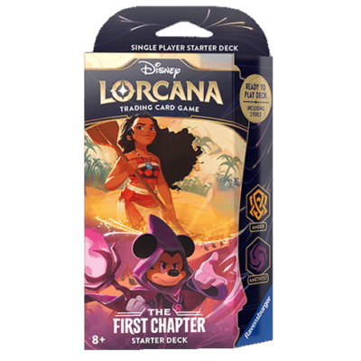 Disney Lorcana Premier Chapitre Contenu des decks de démarrage