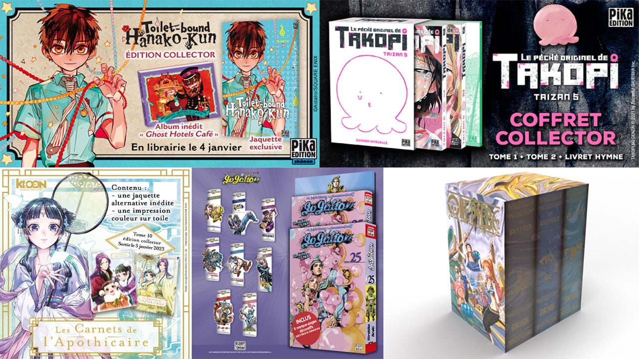 Collectors manga - Éditions spéciales et limitées