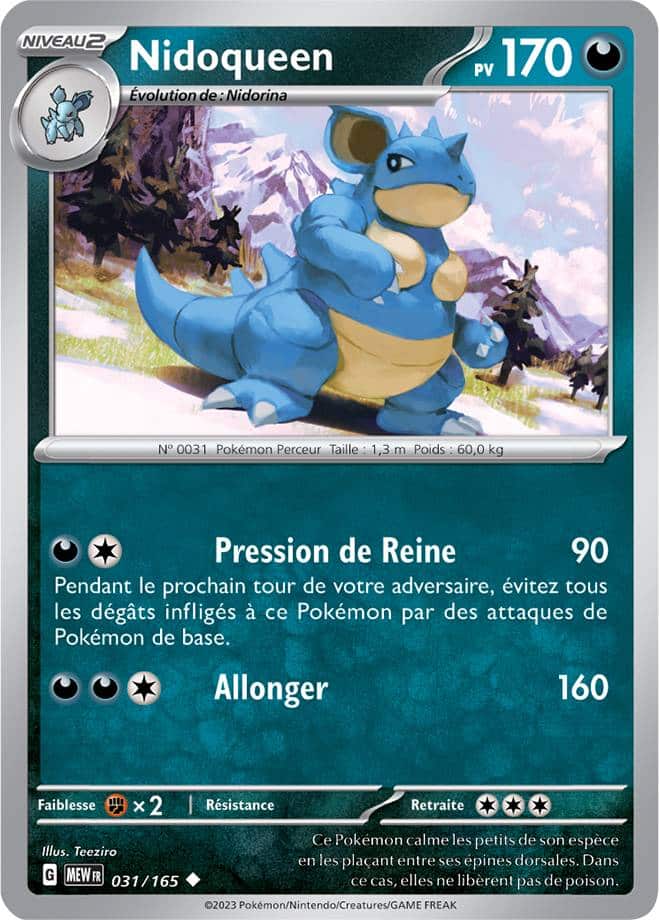 Florizarre ex 184/165 Pokémon Card 151 - Cartes Pokémon