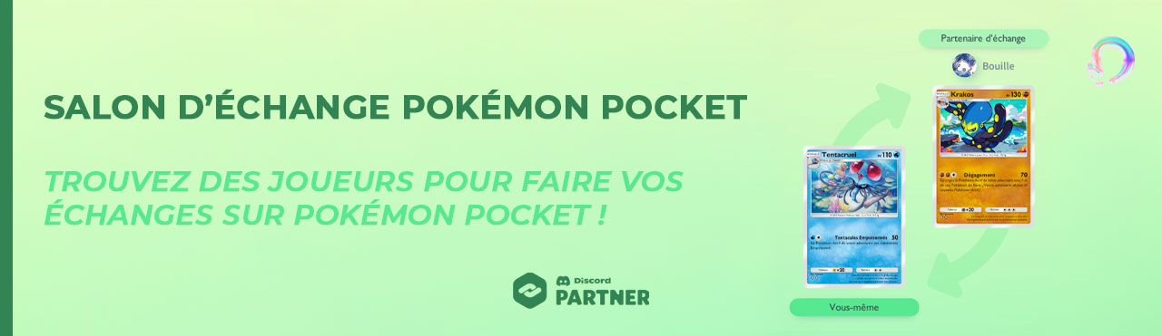 Échange Pokémon Pocket